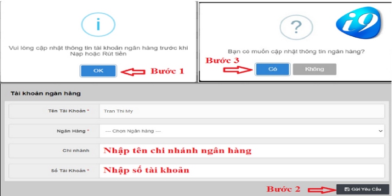 2 Dien thong tin de thuc hien nap tien qua Momo Điền thông tin để thực hiện nạp tiền qua Momo