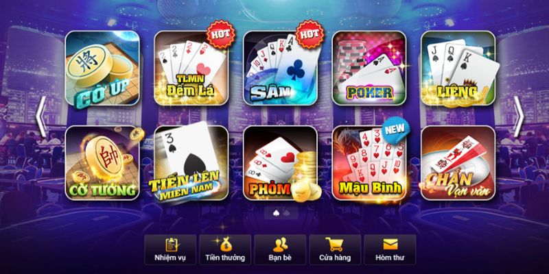 2 Game bai i9BET co da dang tro choi Game bài i9BET có đa dạng trò chơi